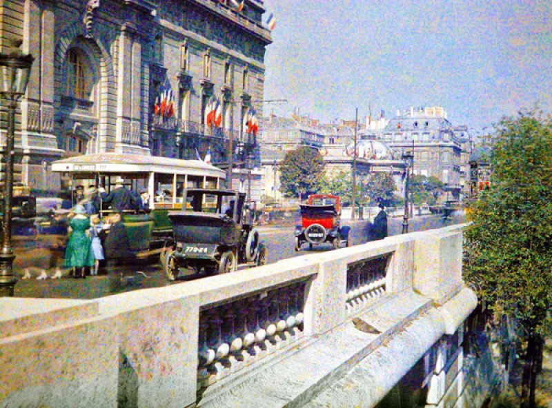 Paris 1900  photos  couleurs  Infos 75