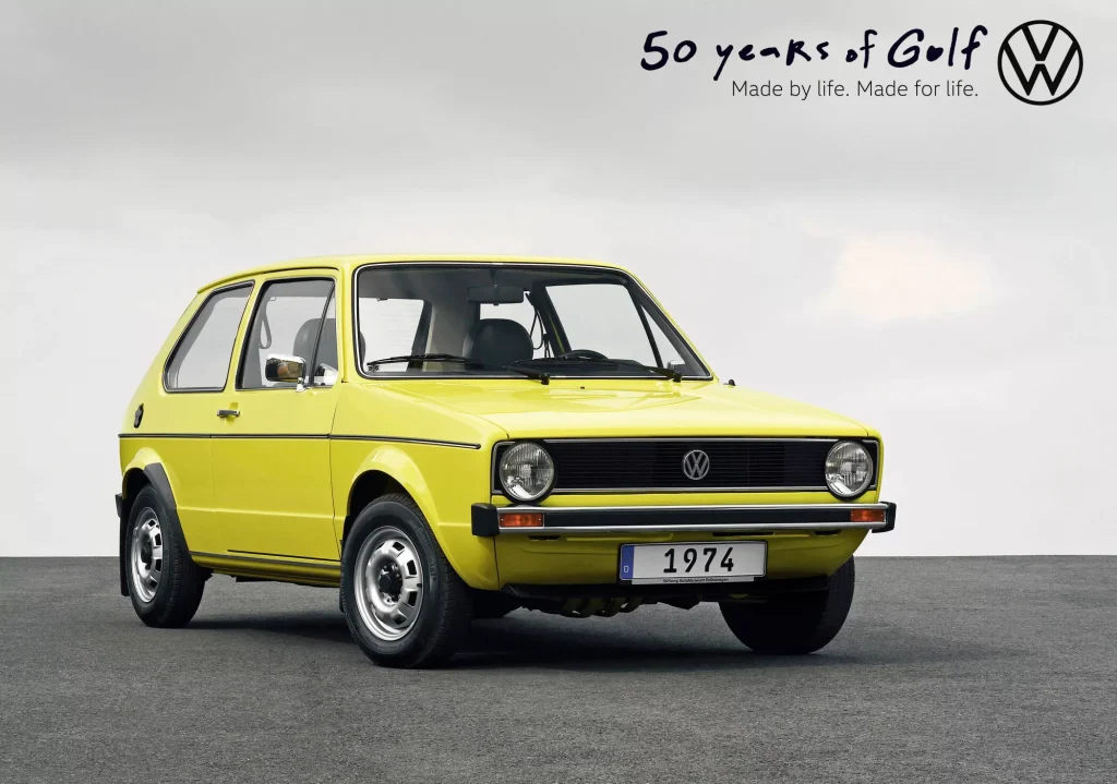 Modèle au cœur de la marque Volkswagen : la Golf fête ses 50 ans