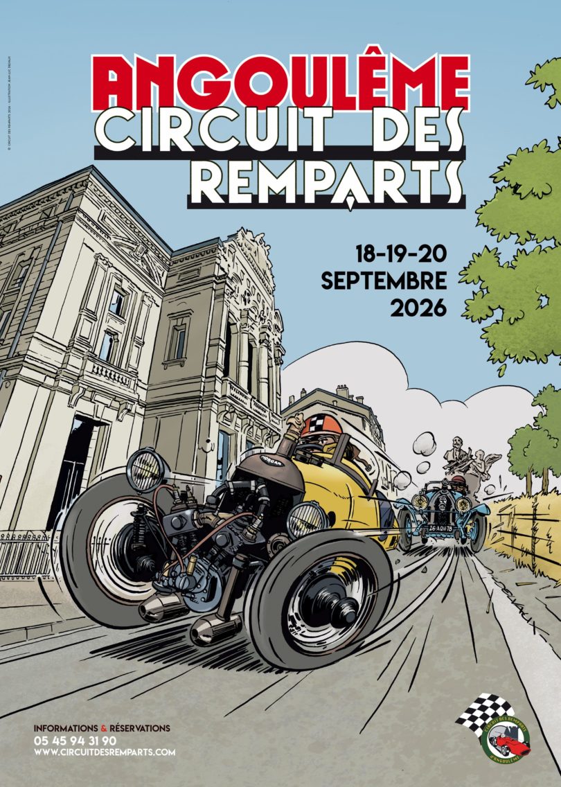 Le Circuit Des Remparts D Angoul me Pr sente Son Affiche Au Salon Le Circuit Des Remparts D Angoul me Pr sente Son Affiche Au Salon
